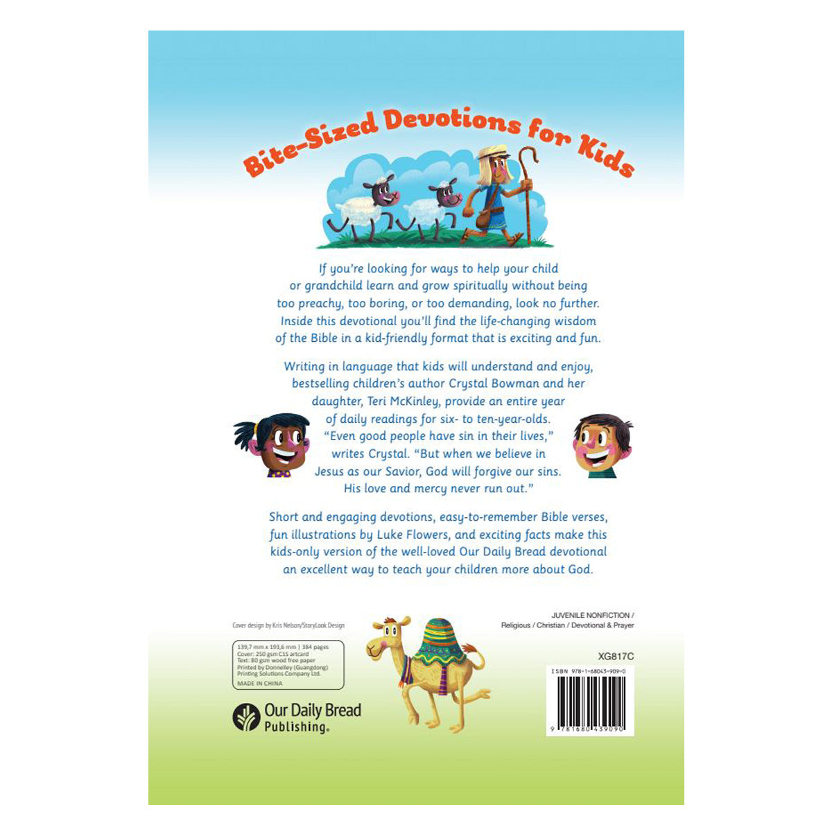 Our Daily Bread for Kids: 365 Meaningful Moments with God Devotions (Paperback)