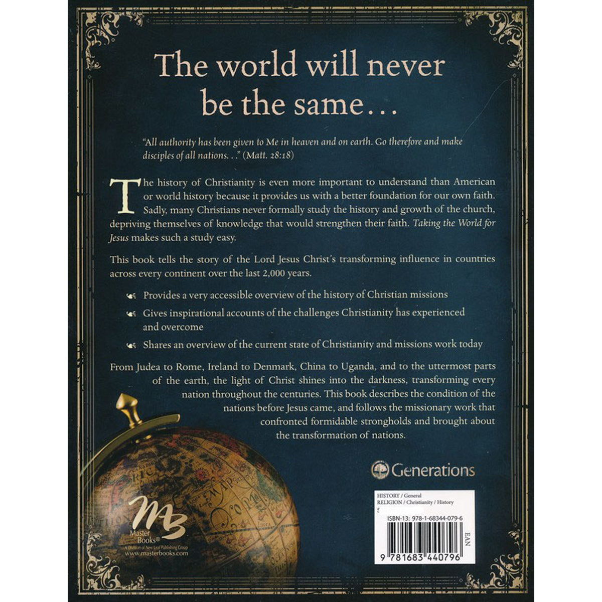 Taking The World For Jesus: The Remarkable Story Of The Greatest Commission (Paperback)