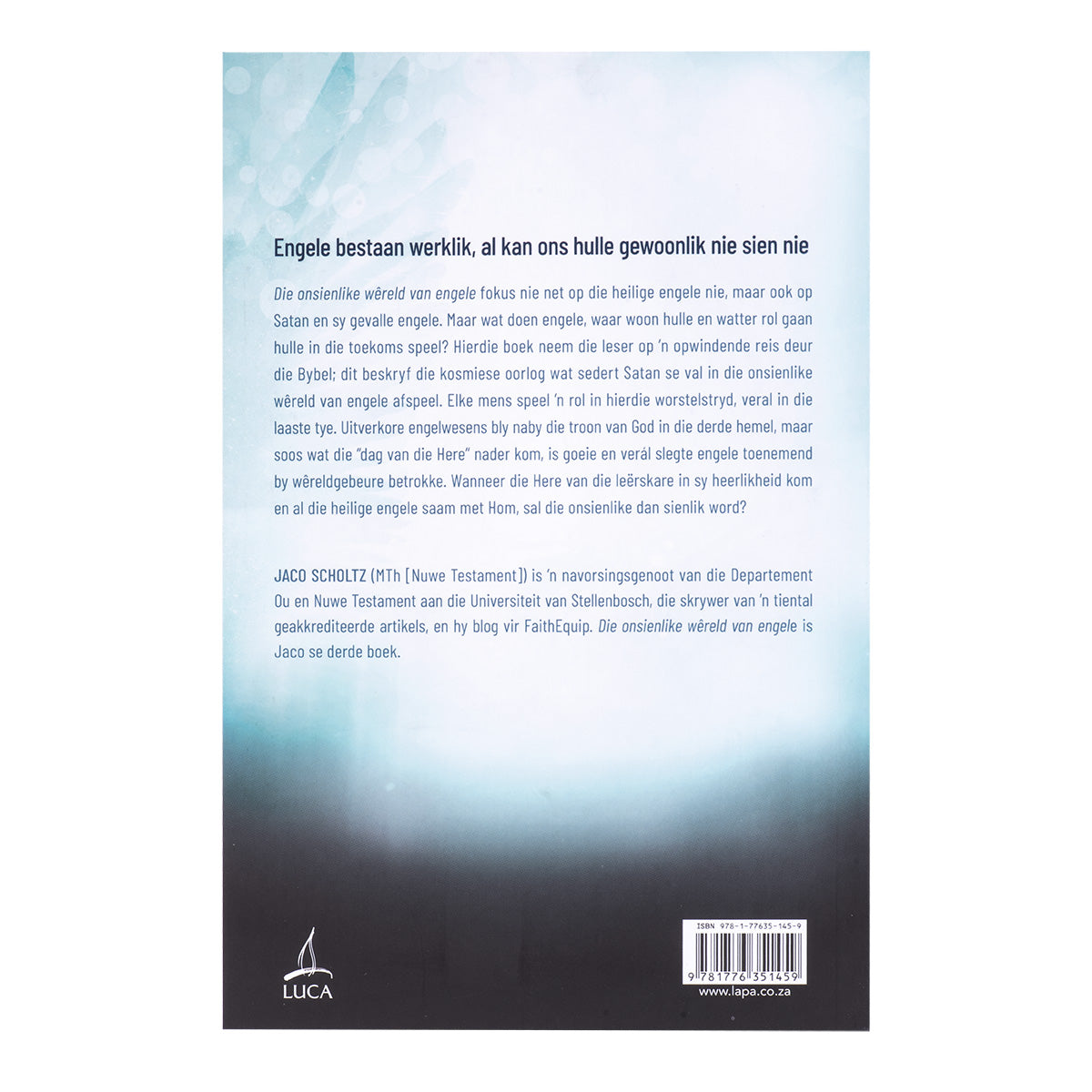 Die Onsienlike Wêreld Van Engele (Sagteband)