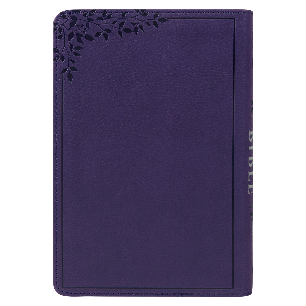 NLT Purple Faux Leather Flexcover Compact Bible