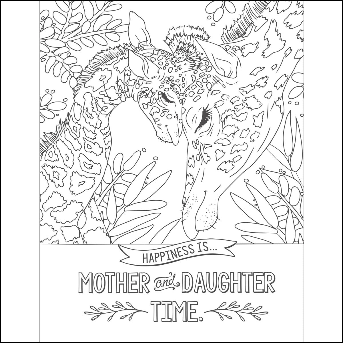 I Love You, Mama Bear Coloring Book (Paperback)