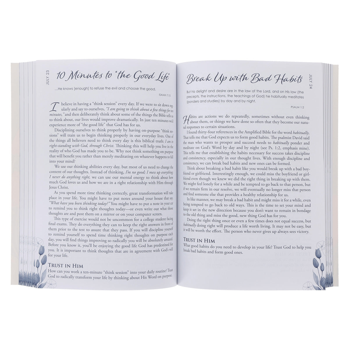 Trusting God Day by Day (Paperback)