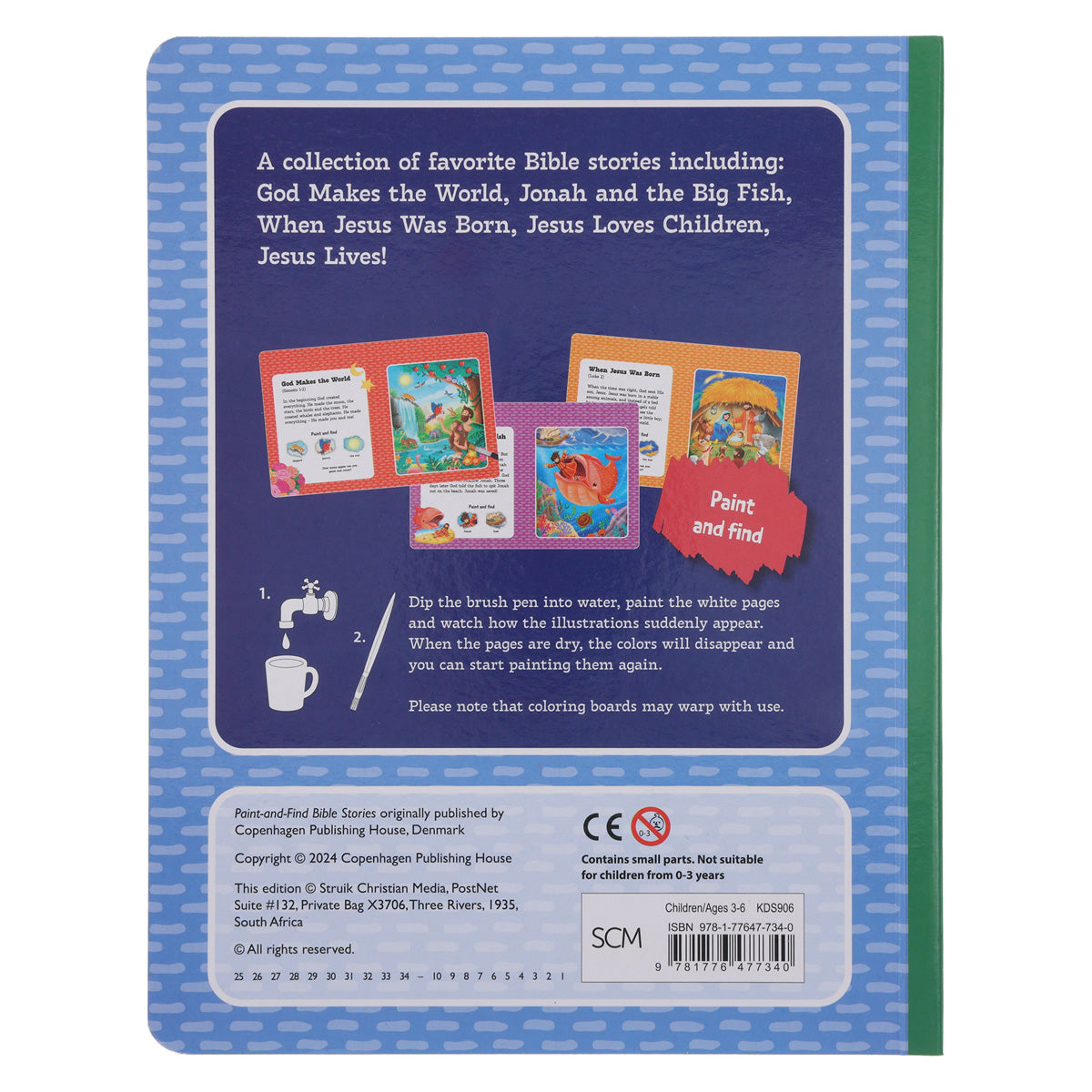 Old and New Testament Vol 1: Paint-and-Find Bible Stories (Board Book)