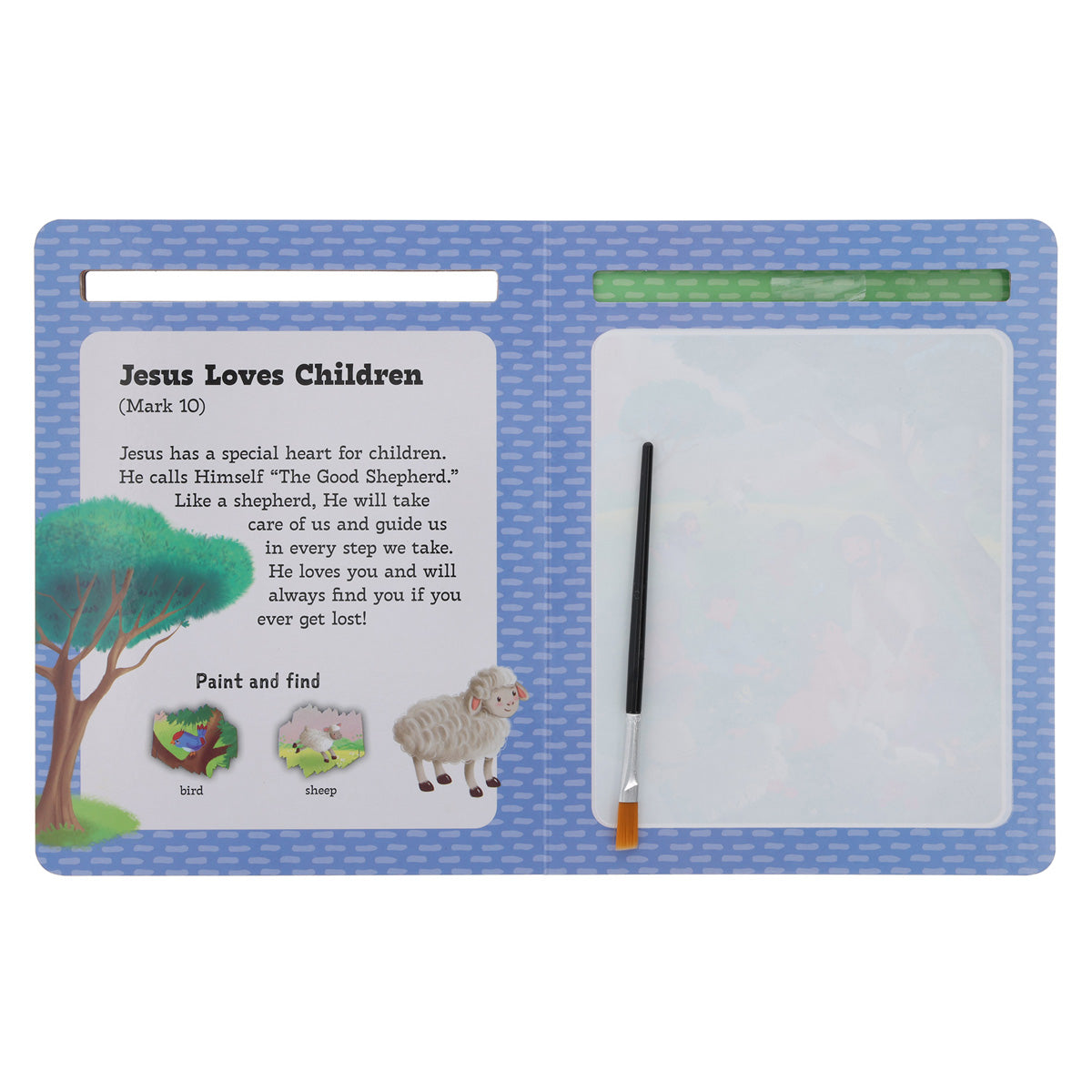 Old and New Testament Vol 1: Paint-and-Find Bible Stories (Board Book)