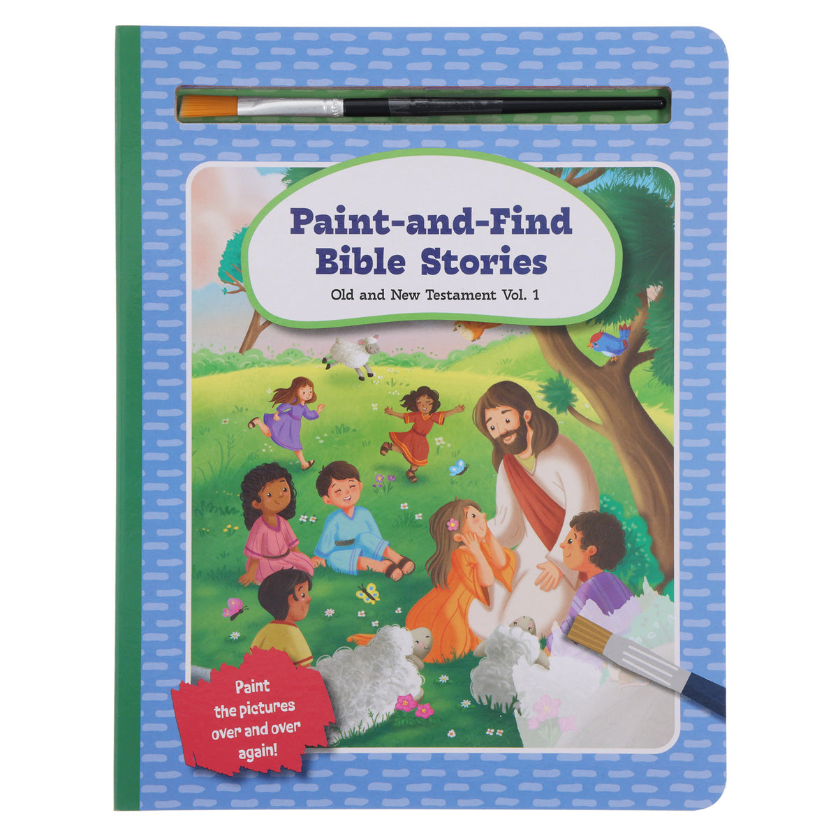Old and New Testament Vol 1: Paint-and-Find Bible Stories (Board Book)