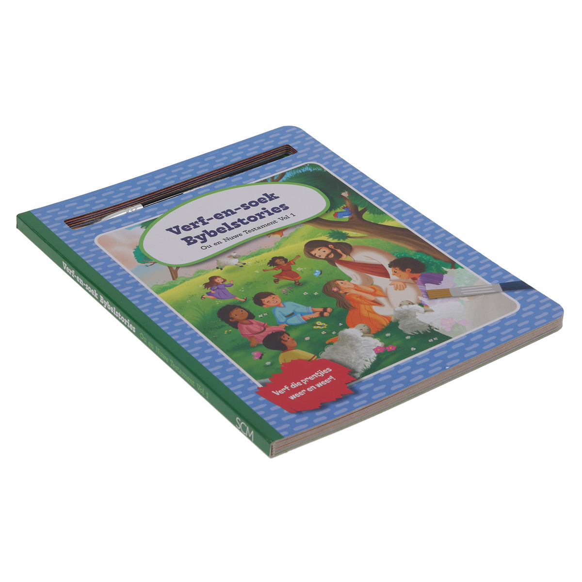 Ou en Nuwe Testament Vol 1: Verf-en-Soek Bybelstories (Kartonboekie)