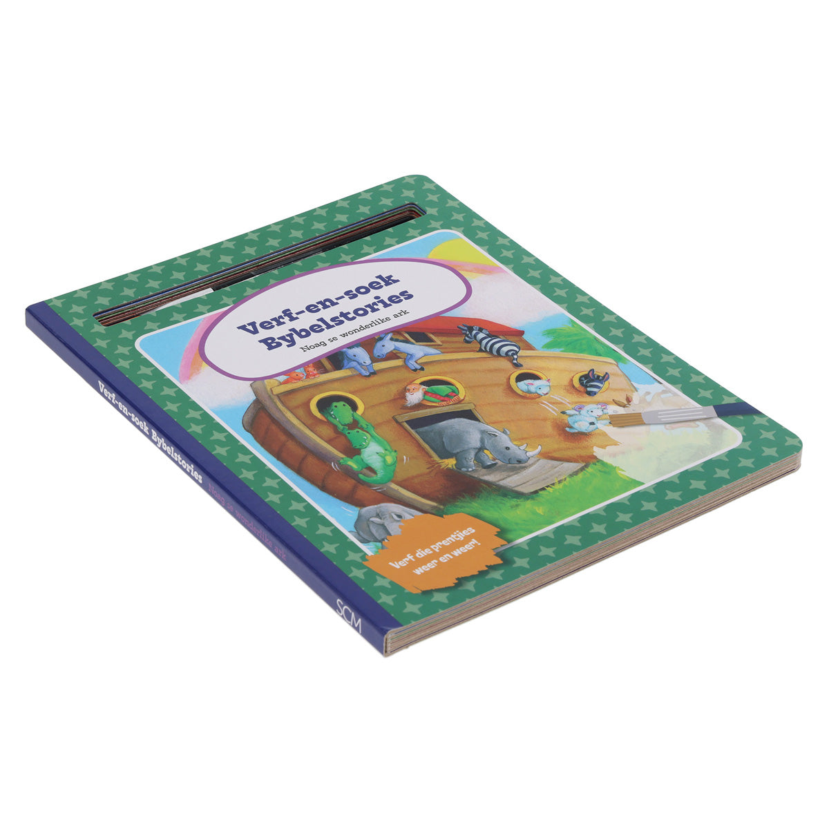 Noag Se Wonderlike Ark: Verf-en-Soek Bybelstories (Ringbind)
