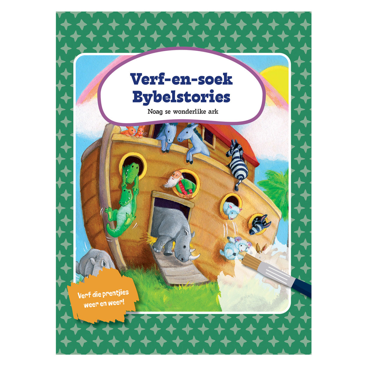 Noag Se Wonderlike Ark: Verf-en-Soek Bybelstories (Ringbind)