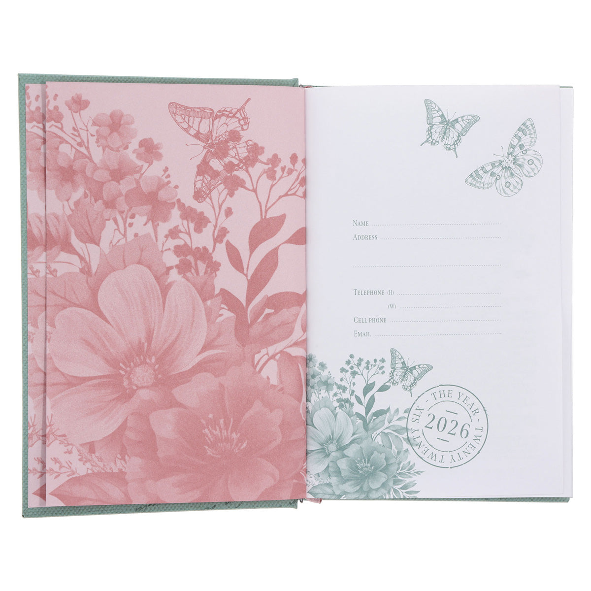 2026 Diary - General Christian Daily Planner for Women - Hardcover
