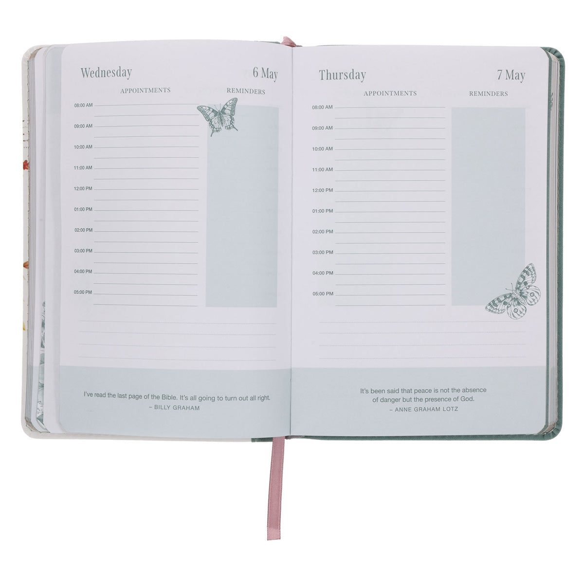 2026 Diary - General Christian Daily Planner for Women - Imitation Leather