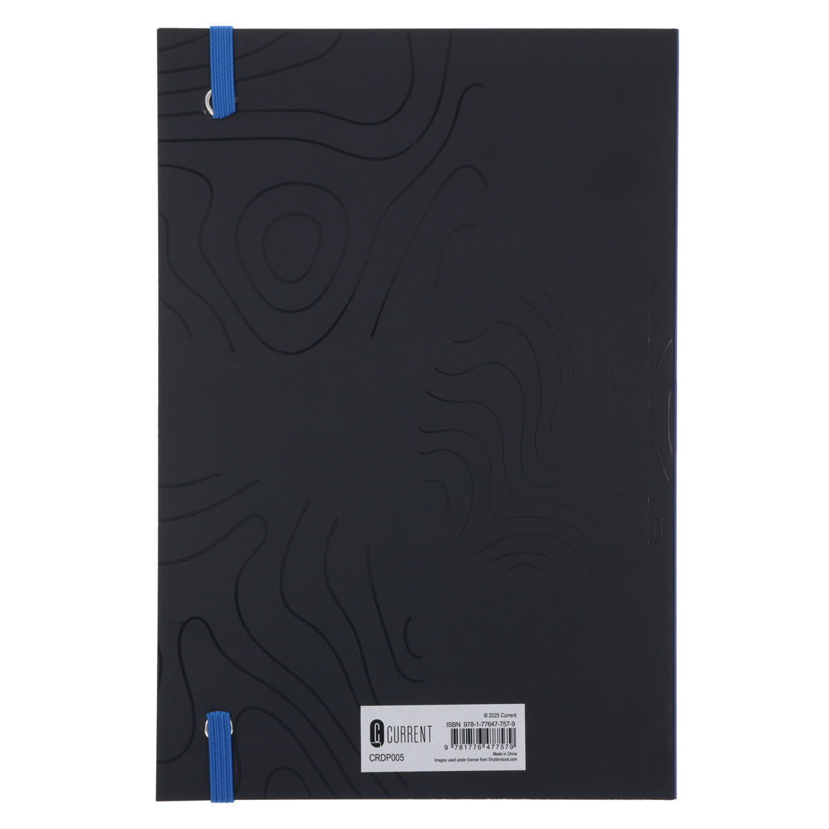 2026 A5 Diary - Daily Planner - Blue & Navy - Paperback