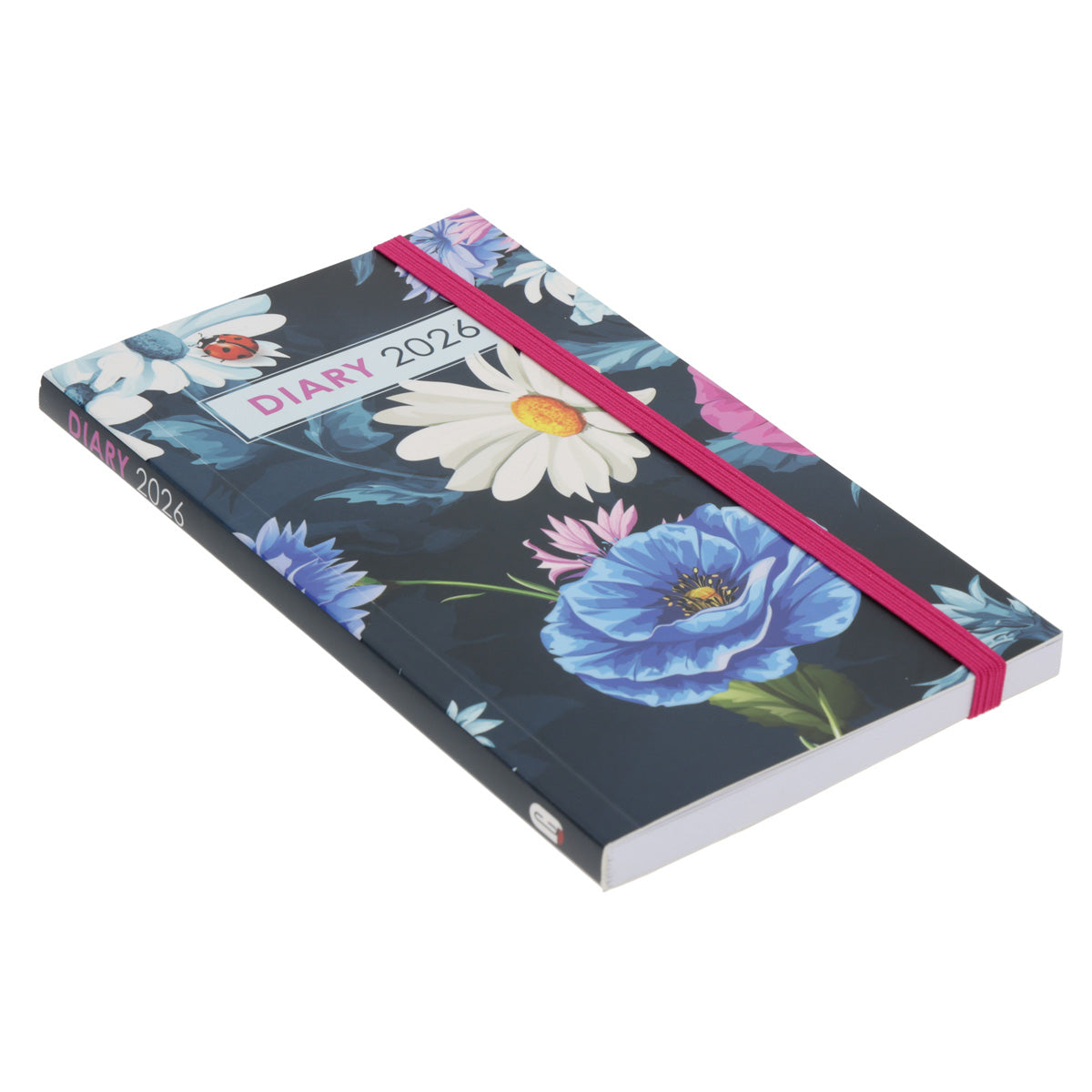 2026 Pocket Diary - Daily Planner - Florals - Paperback