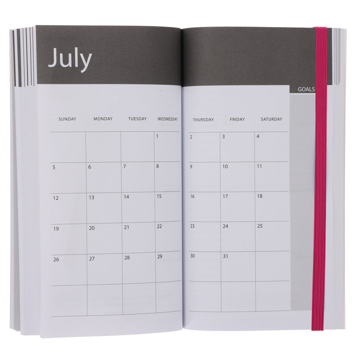 2026 Pocket Diary - Daily Planner - Florals - Paperback