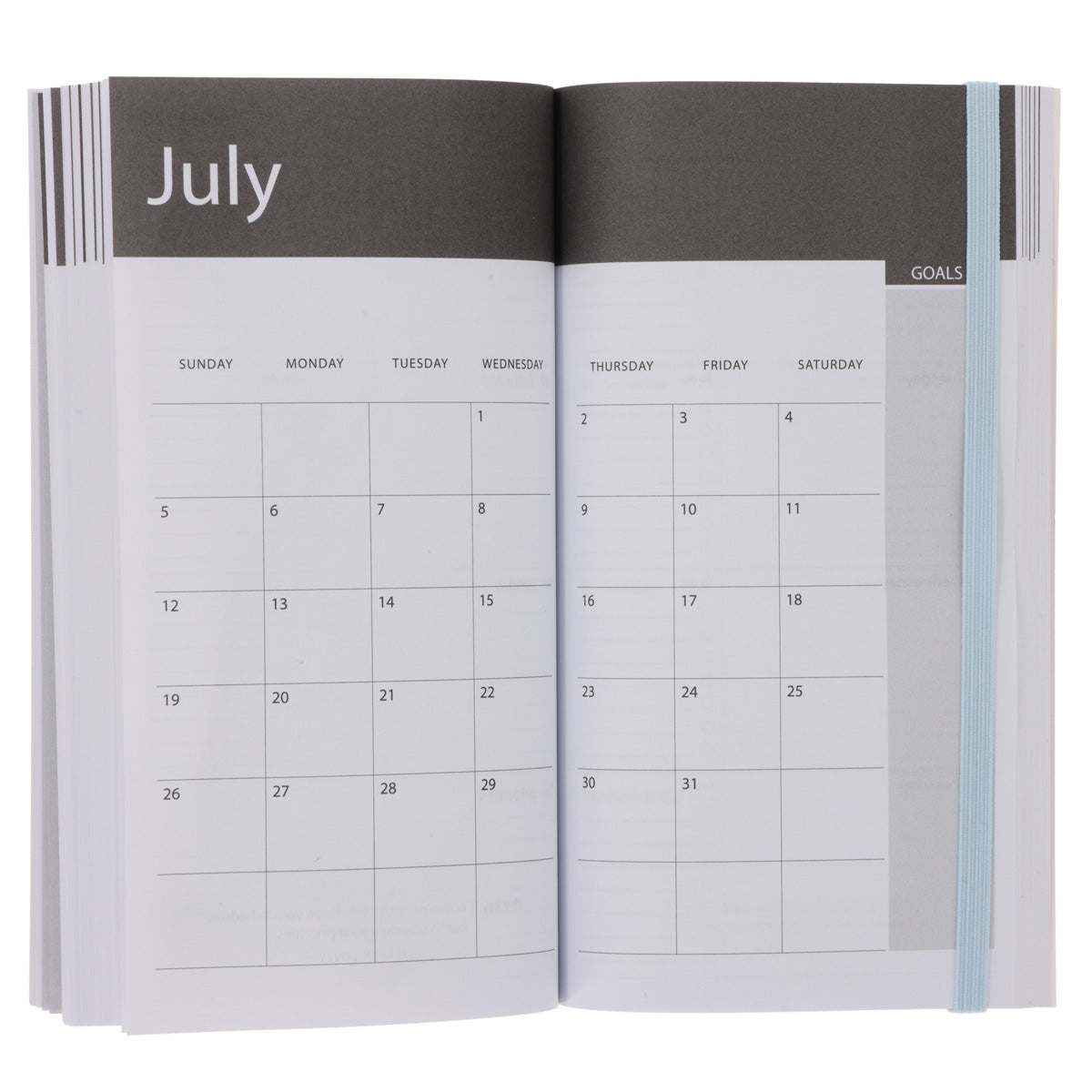 2026 Pocket Diary - Daily Planner - Bright Pattern - Paperback