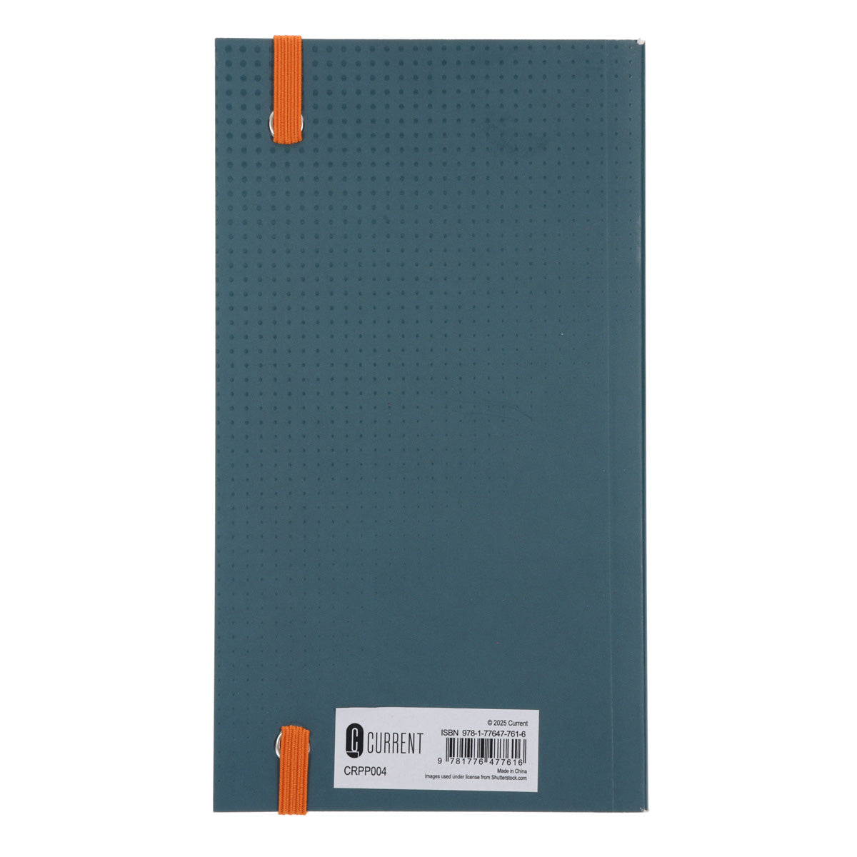 2026 Pocket Diary - Daily Planner - Teal and Orange - Paperback