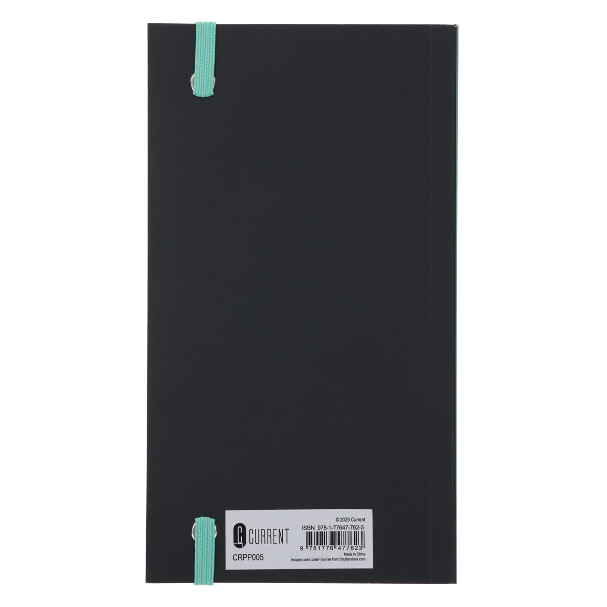 2026 Pocket Diary - Daily Planner - Black and Green - Paperback