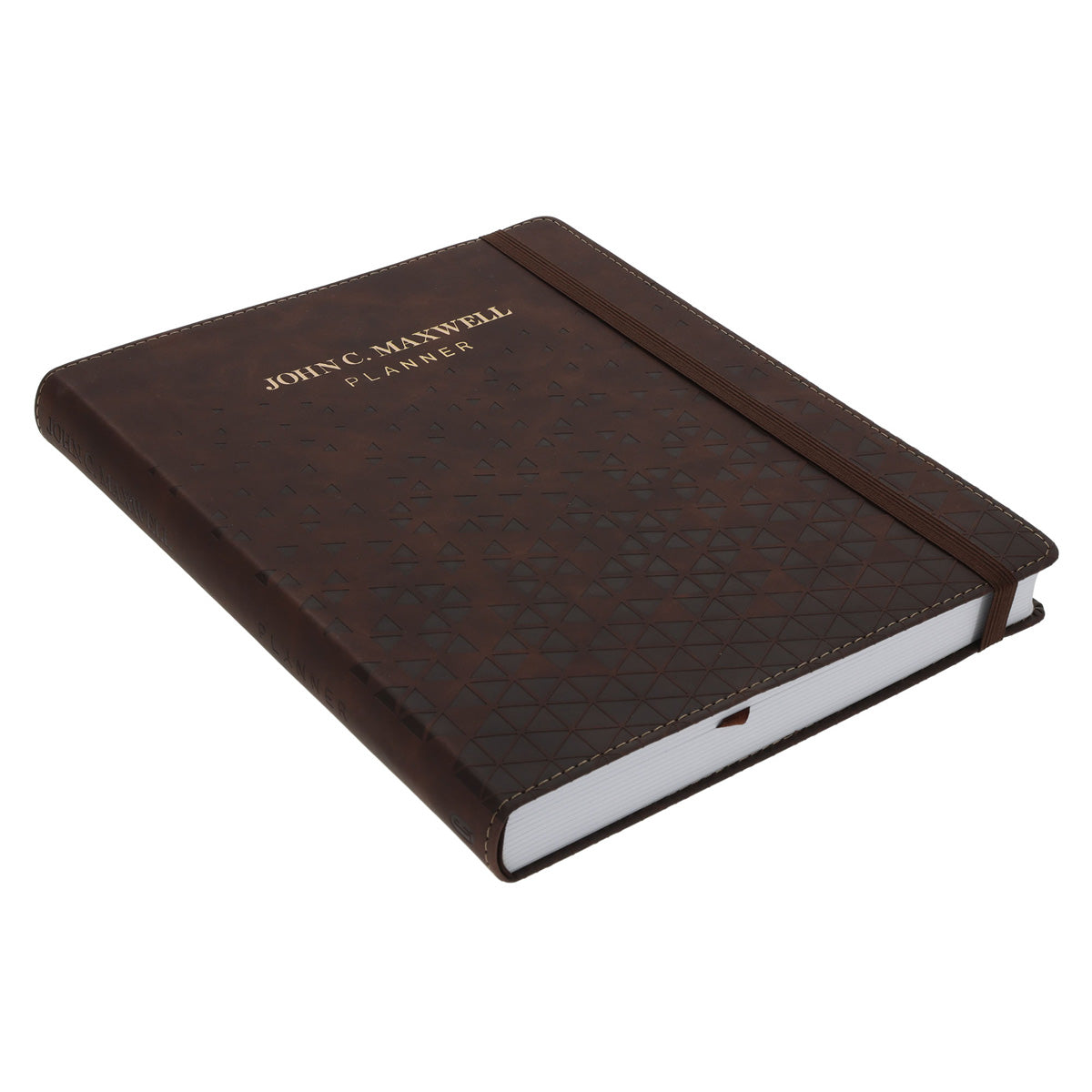 John C. Maxwell Undated Planner Brown (Imitation Leather)