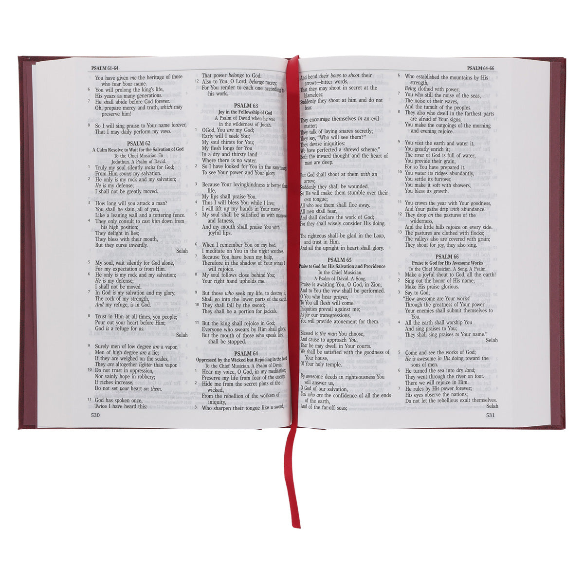 NKJV Burgundy Hardcover Bible