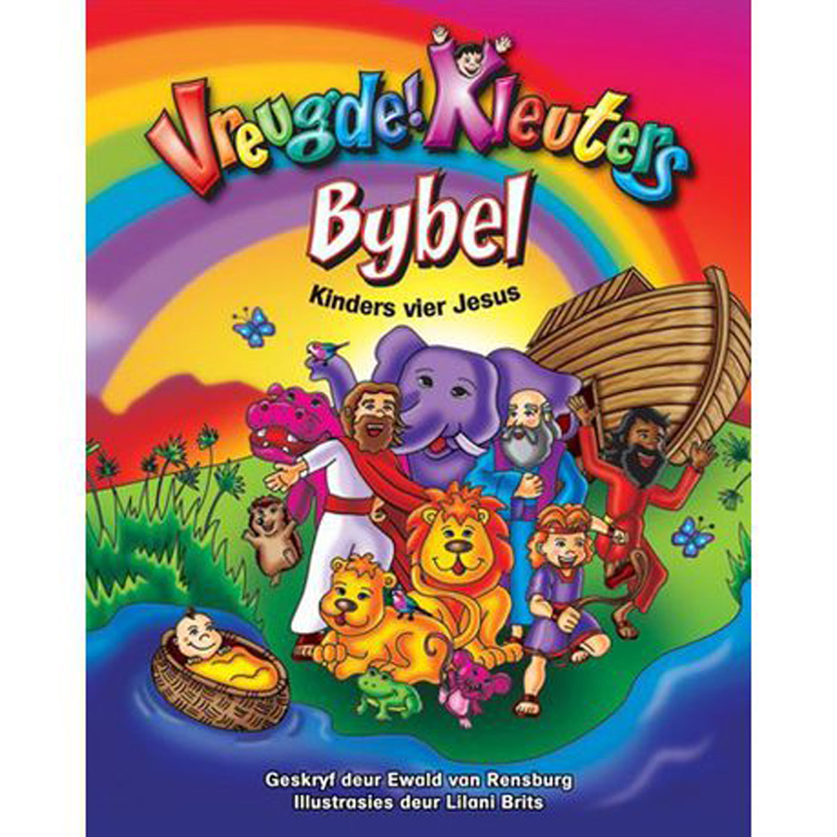 Vreugde! Kleuters Bybel-Kinders Vier Jesus (Sagteband Met Flappe)