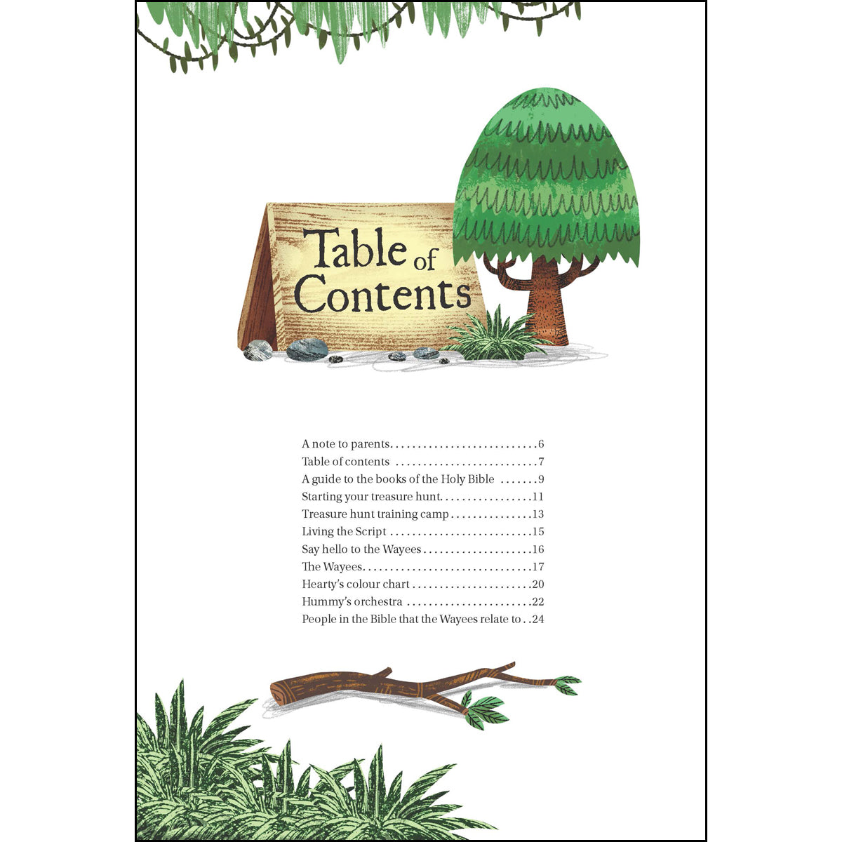 Treasure Hunt Bible Hardcover