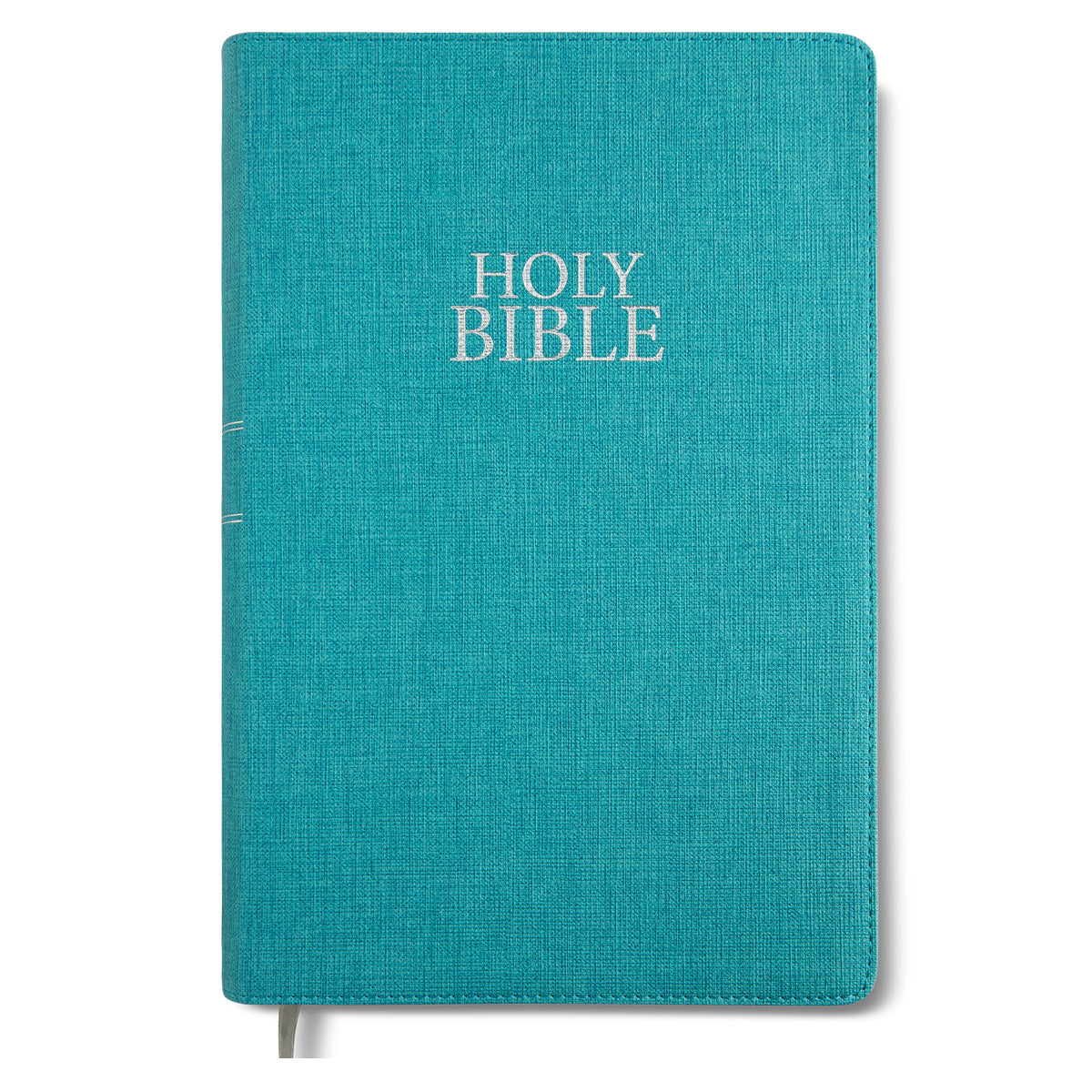 NIV Turquoise Flexcover Linen Feel Holy Bible Giant Print