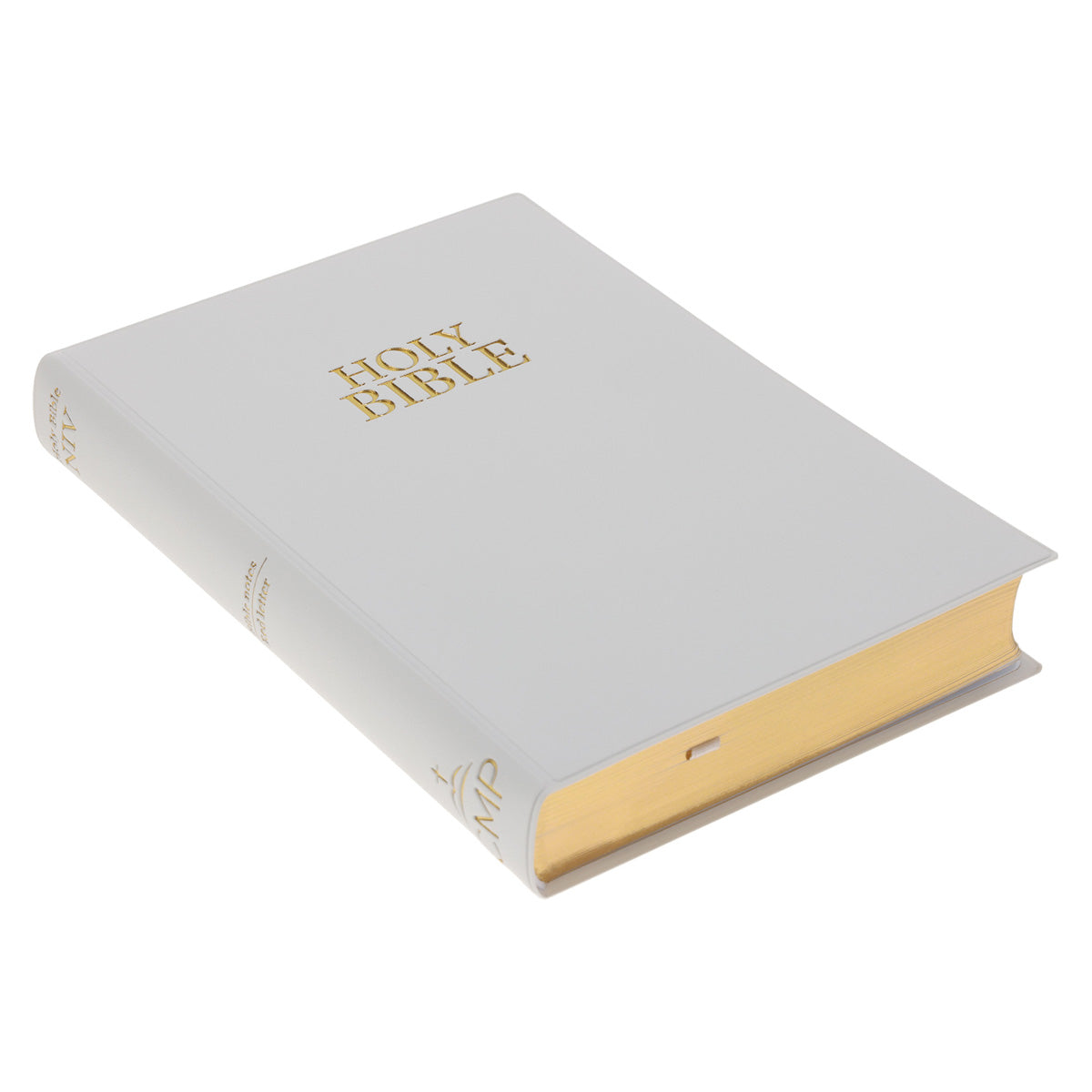NIV Holy Bible, Luxury Gift Edition, Flexcover, Vinyl, White