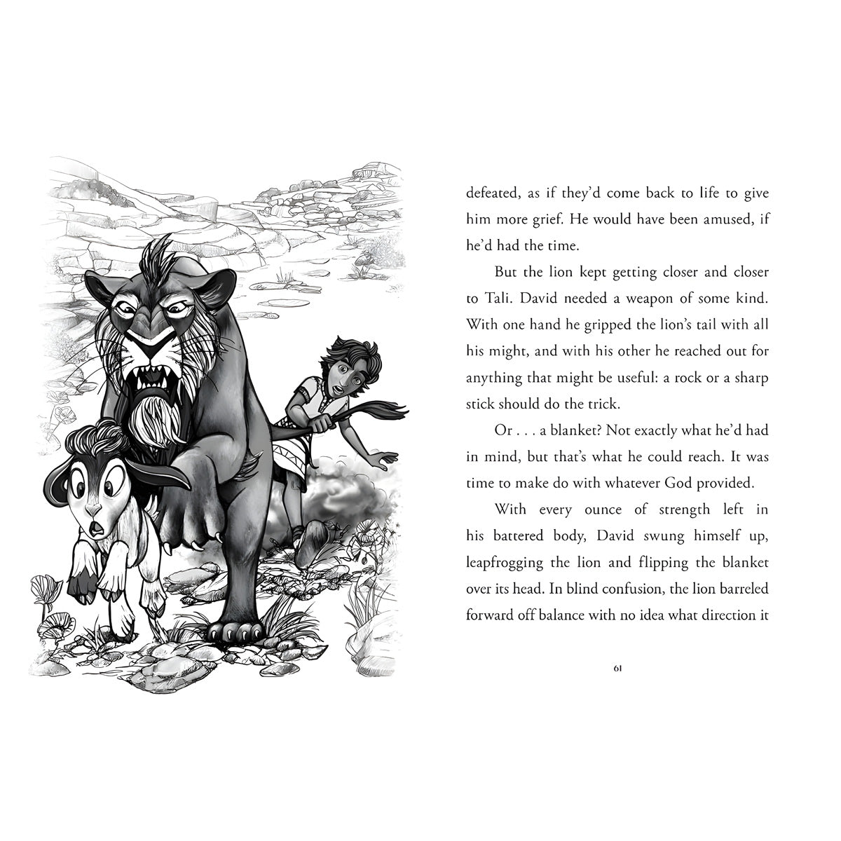 Warrior - 1 Young David (Paperback)