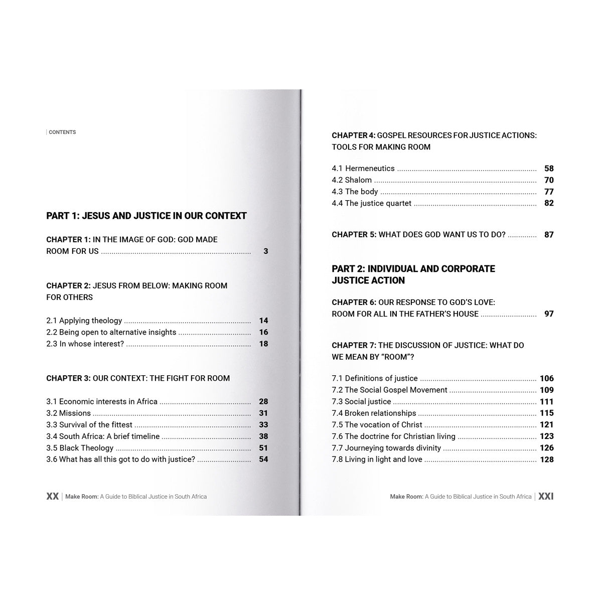 Make Room: A Guide to Biblical Justice in South Africa (Paperback)