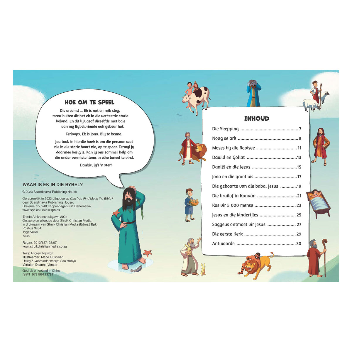 Waar Is Ek in die Bybel?: Soek die Persoon Wat Nie in die Storie Hoort Nie (Hardeband)