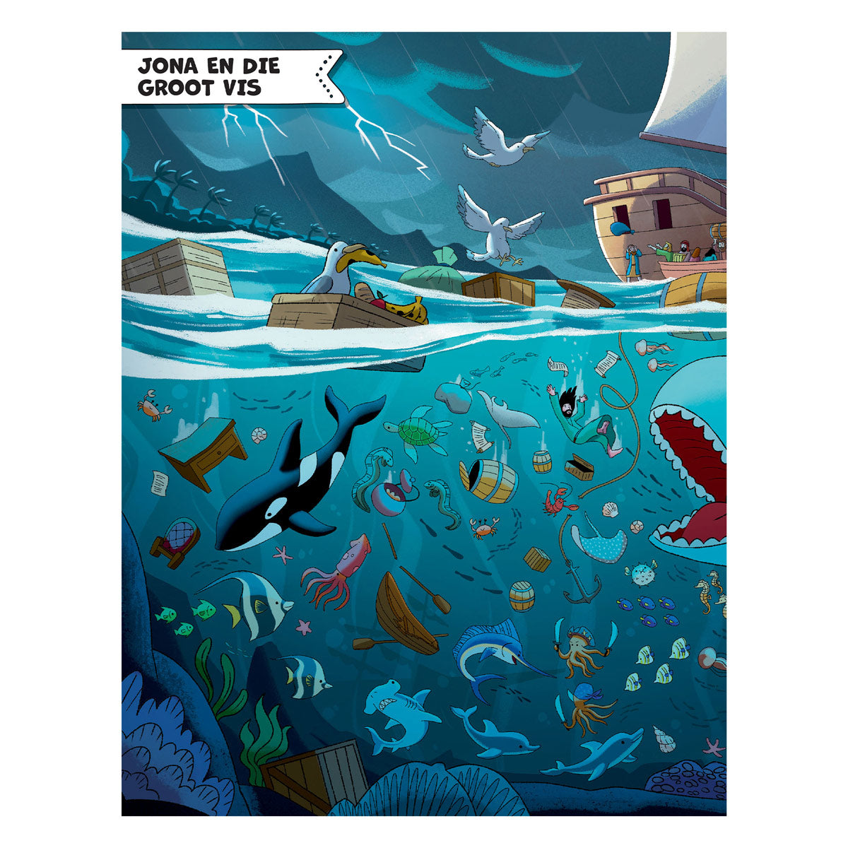 Waar Is Ek in die Bybel?: Soek die Persoon Wat Nie in die Storie Hoort Nie (Hardeband)