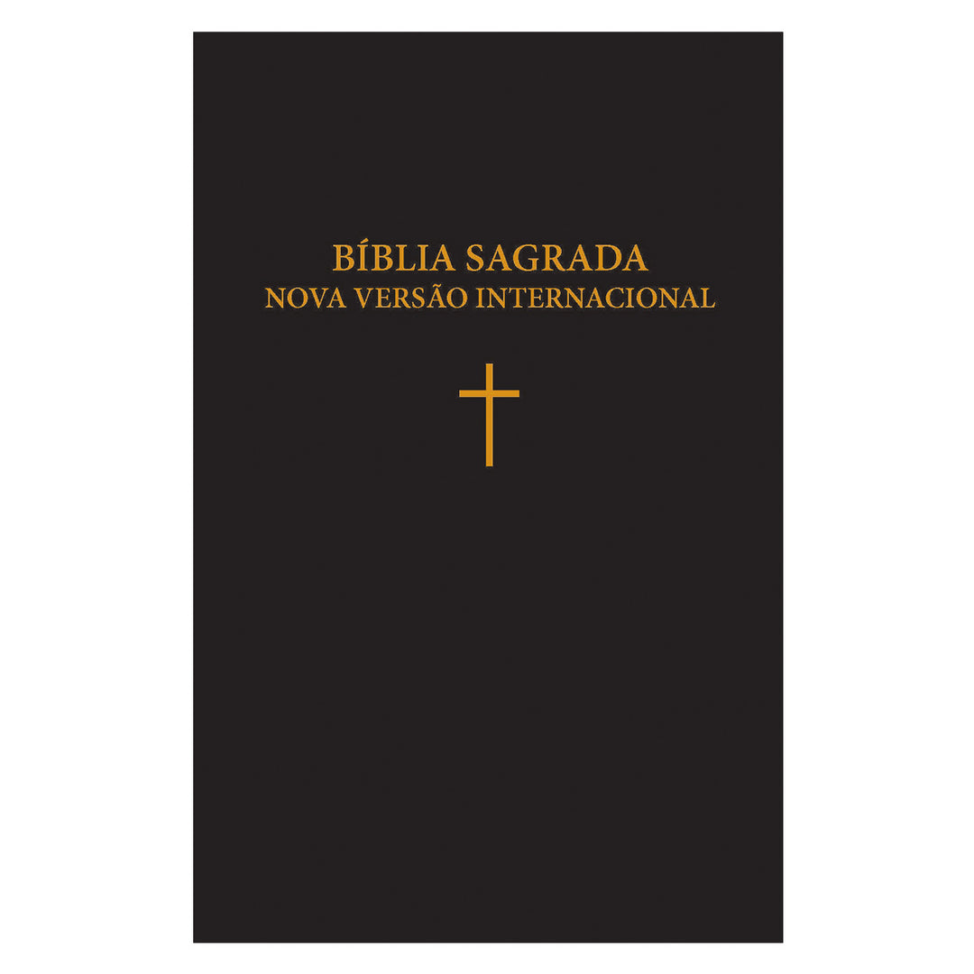 NVI - Nova Versao Internacional Portuguese Compact Black Hardcover Bible