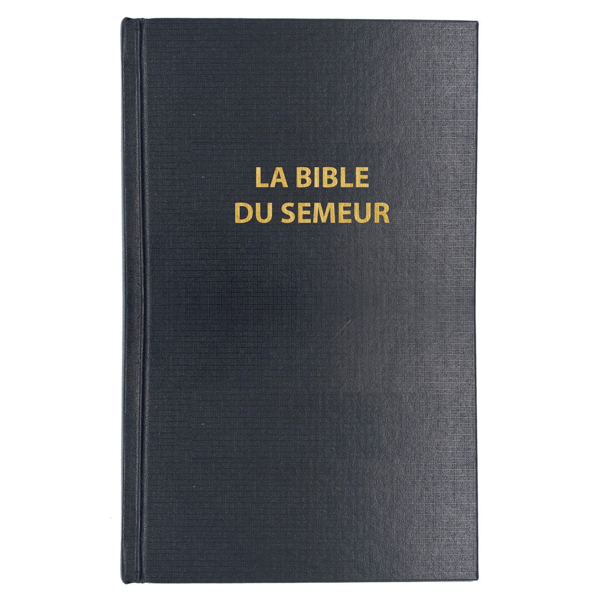 BDS Black Hardcover French De Semeur Bible