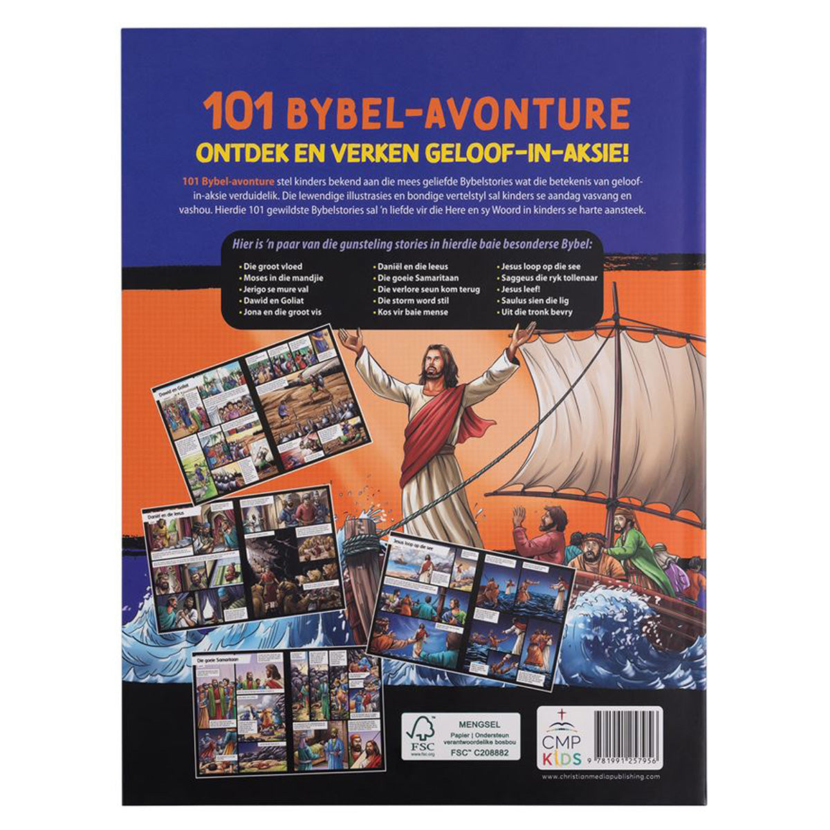101 Bybel Avonture: Ontdek en Verken, Geloof-in-Aksie (Sagteband)