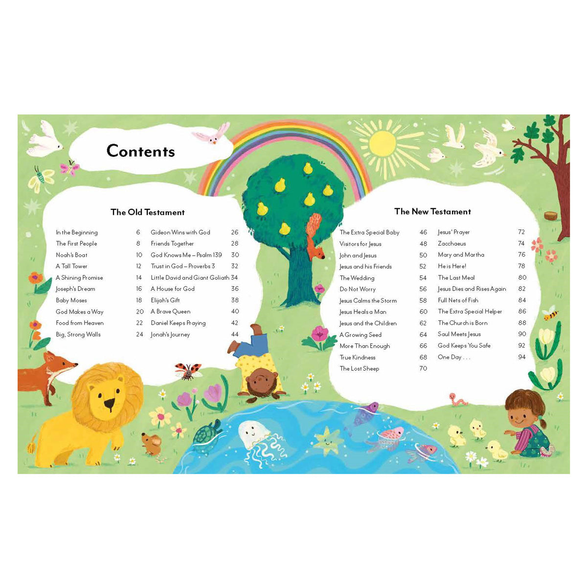 The Lion Baby Bible (Padded Hardcover)