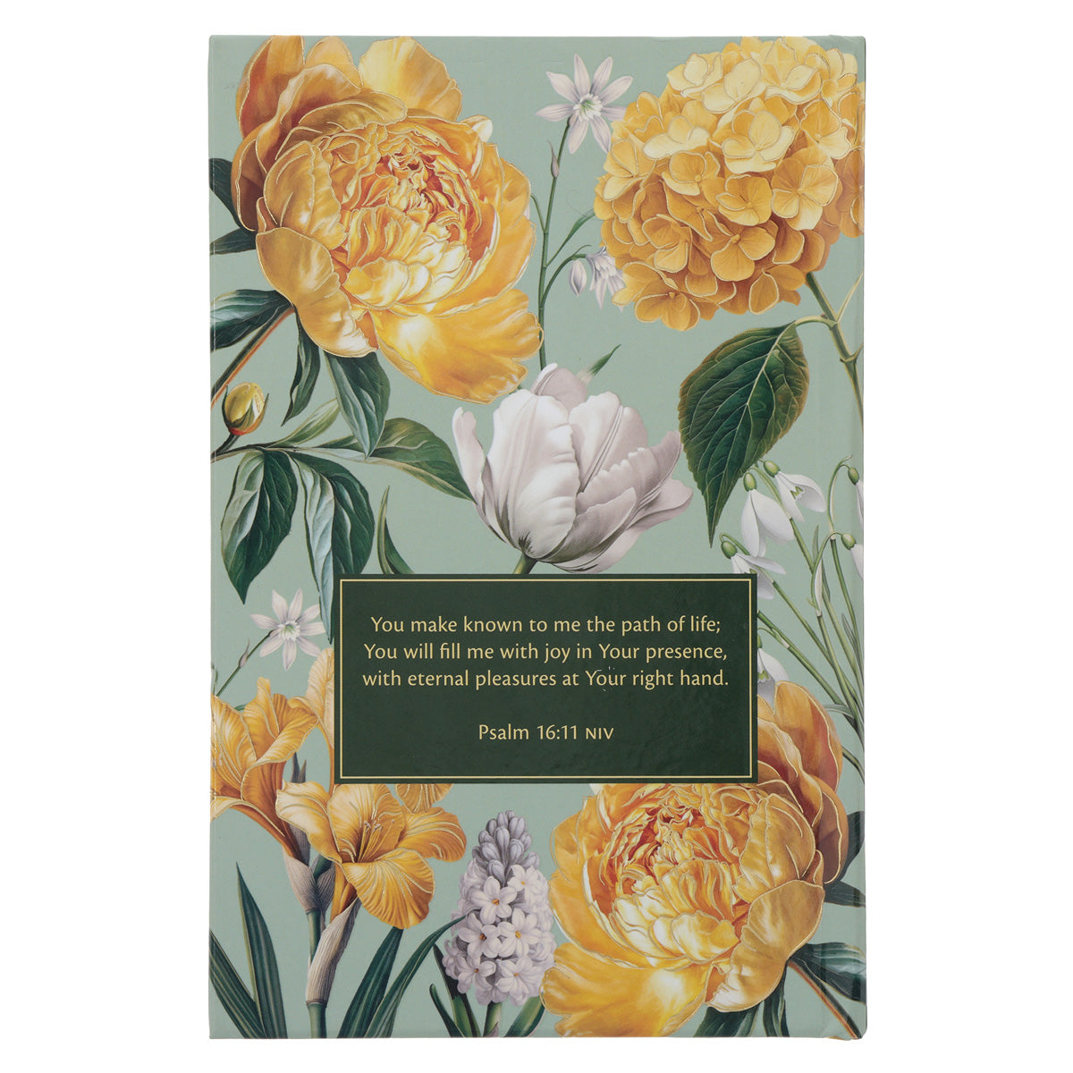 2027 Nina Smit Diary - Daily Planner for Women - Green & Yellow - Hardcover
