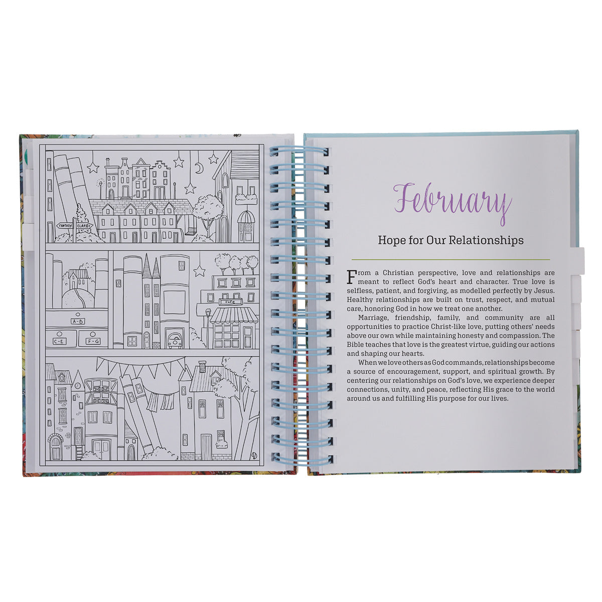 2027 Daily Planner - Season of Hope - Wirebound