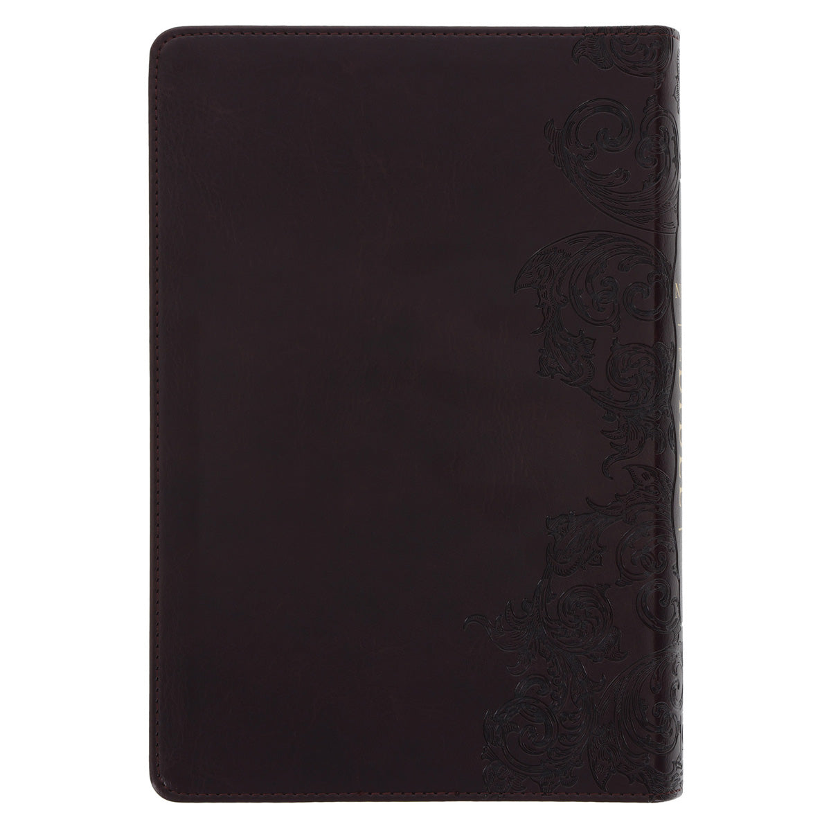 NKJV Brown Faux Leather Flexcover Bible with Grassroots Reflections
