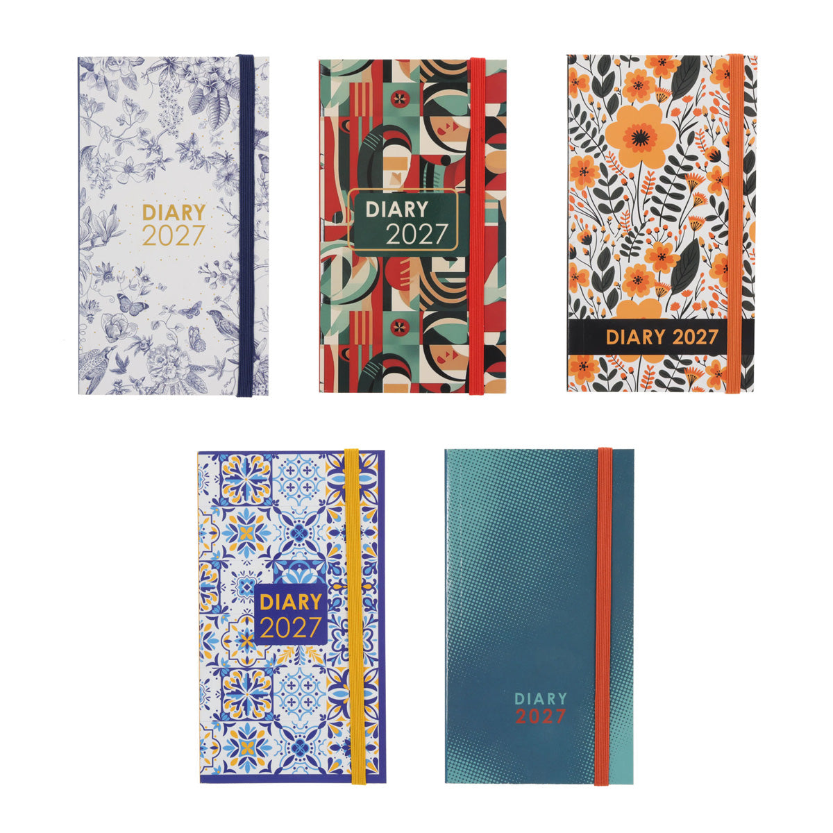 2027 Pocket Diary - Daily Planner - Paperback