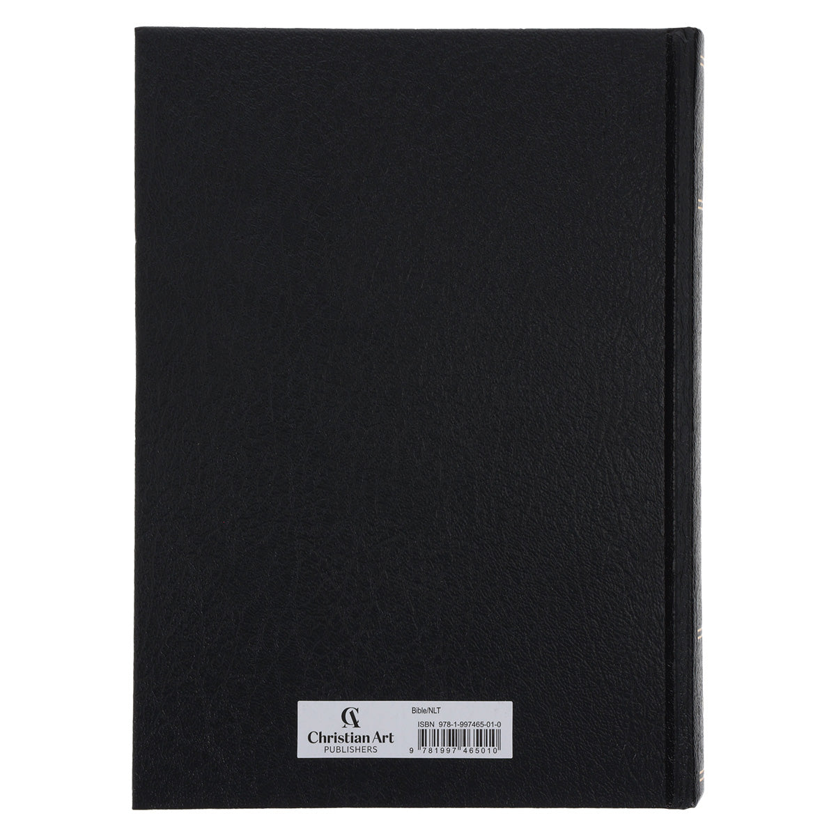 NLT Black Hardcover Bible Large Print