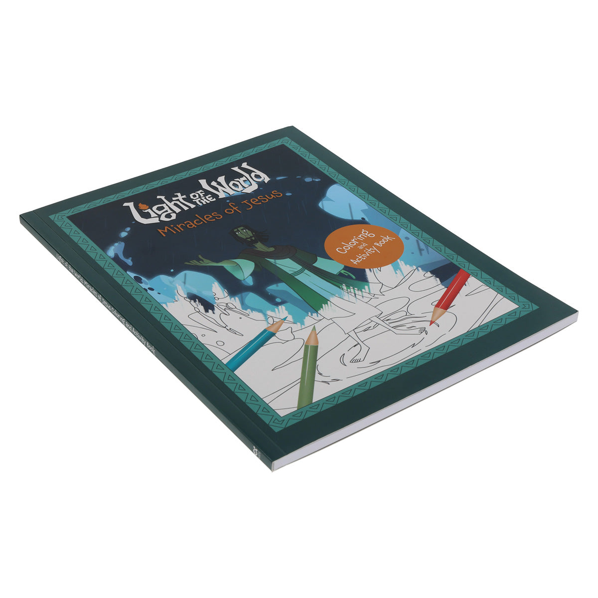Light of the World Miracles of Jesus Coloring and Activity Book (Paperback)