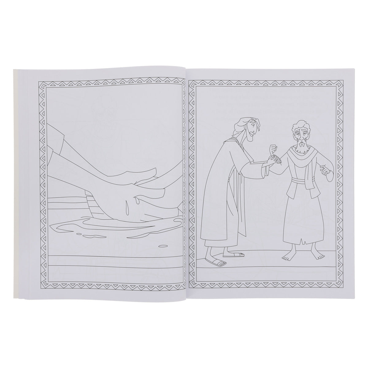 Light of the World Miracles of Jesus Coloring and Activity Book (Paperback)