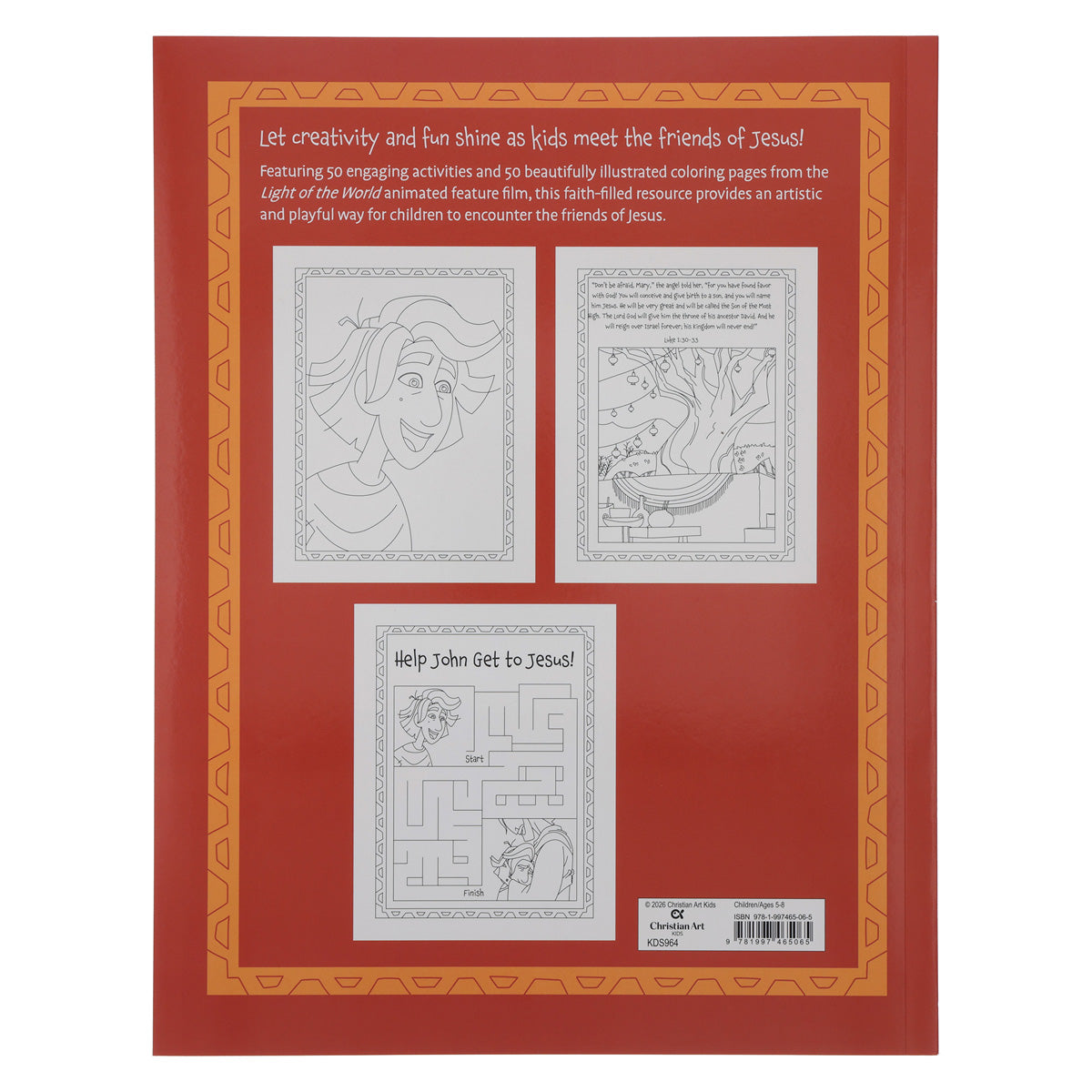 Light of the World Friends of Jesus Coloring and Activity Book (Paperback)