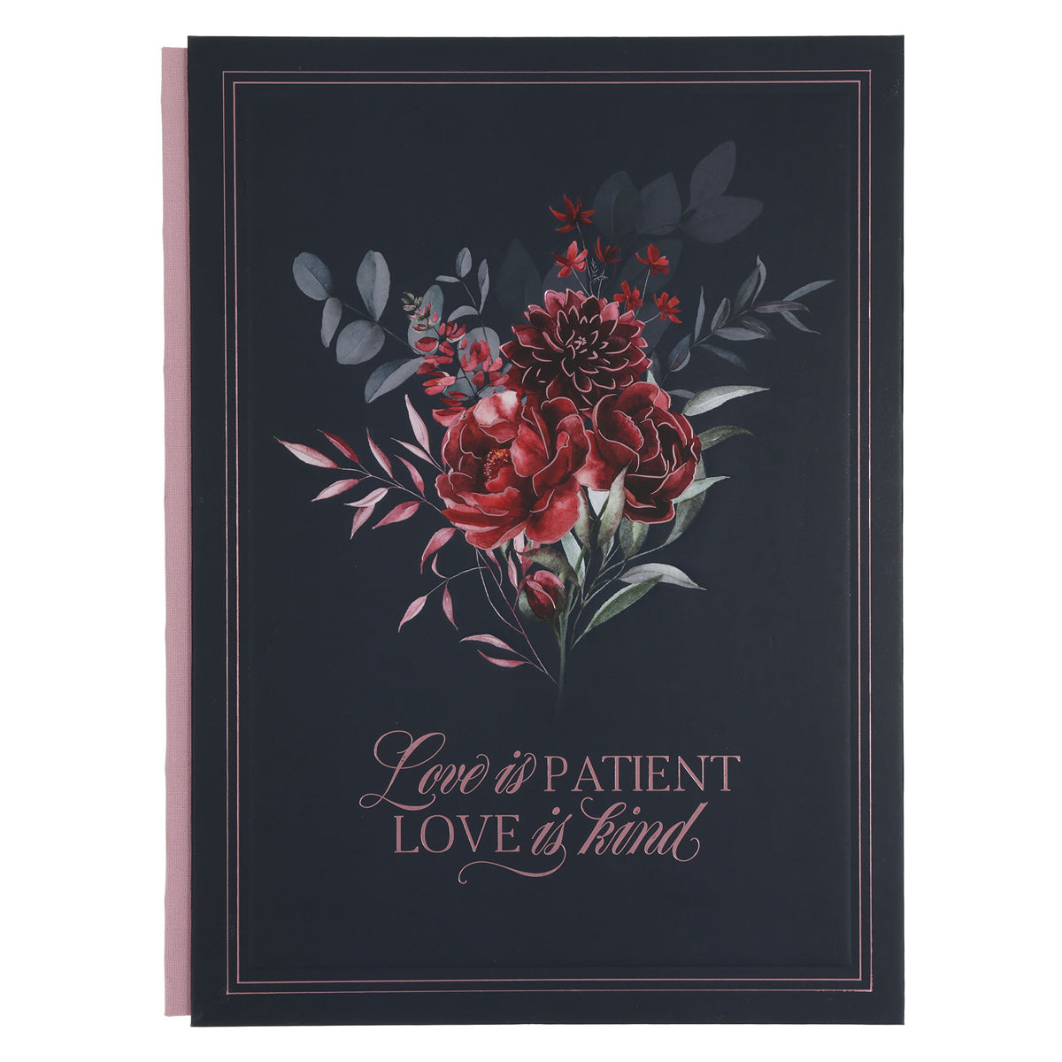 Love Is Patient Love Is Kind A4 Quarter-Bound Hardcover Journal