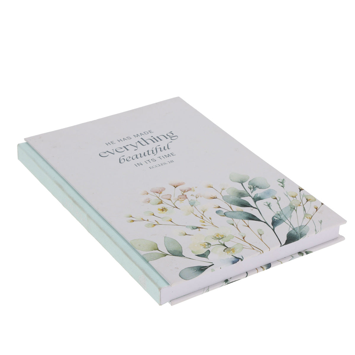 He Has Made Everything Beautiful in Its Time Quarter-Bound Hardcover Journal