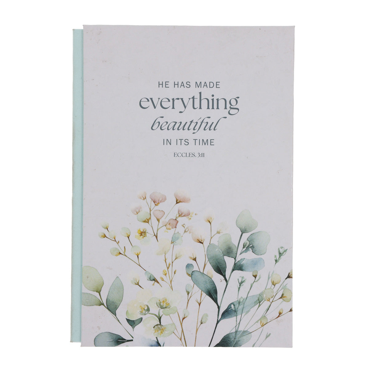 He Has Made Everything Beautiful in Its Time Quarter-Bound Hardcover Journal
