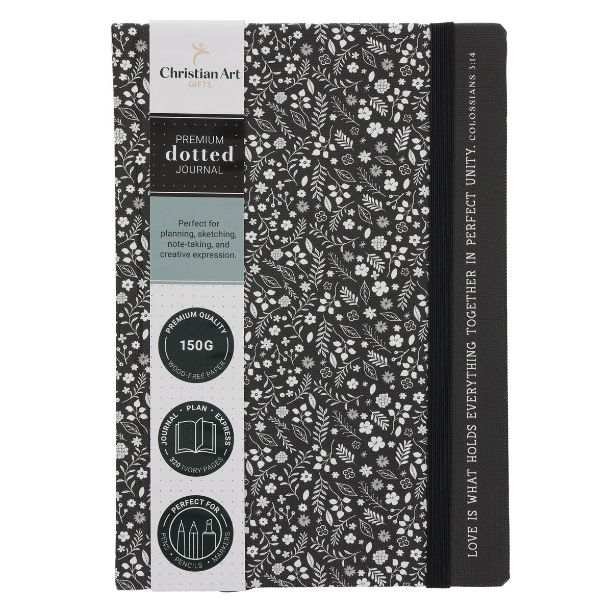 Love Is What Holds Everything Together Hardcover Journal with Elastic Closure