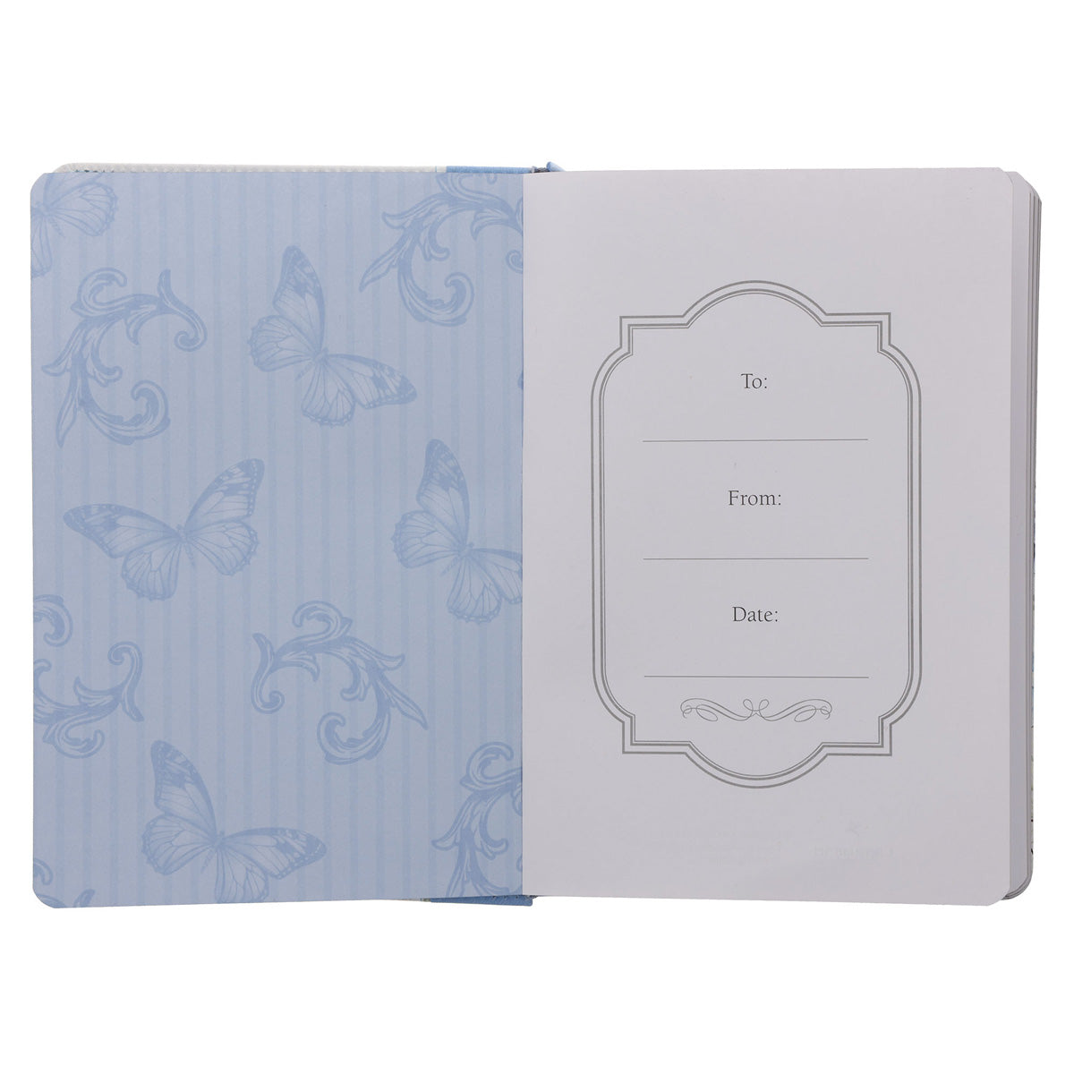 Be Joyful in Hope Faux Leather Journal with Elastic Closure and Pen Holder