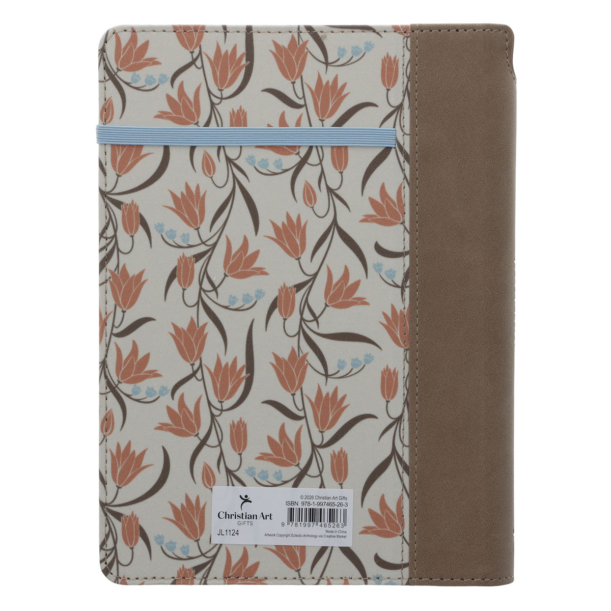 He Has Made Everything Beautiful Faux Leather Journal with Elastic Closure and Pen Holder