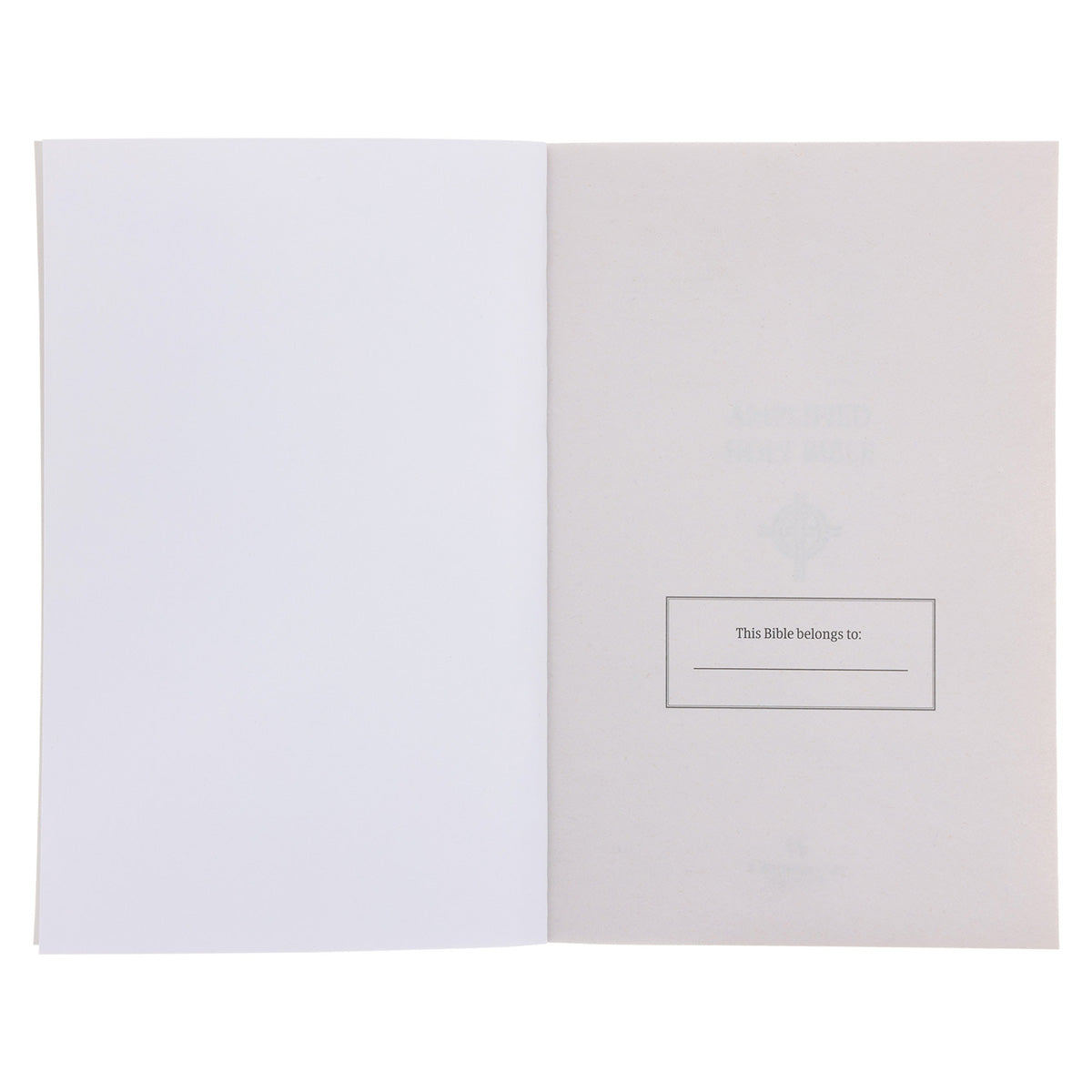 Amplified Black Paperback Economy Edition Bible