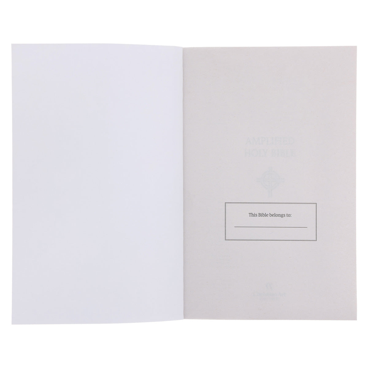 Amplified Wildflowers Paperback Economy Edition Bible